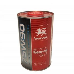 3LT Olio Cambio 75W90 GL5 Trasmissione Manuale Differenziale per Auto Wolver