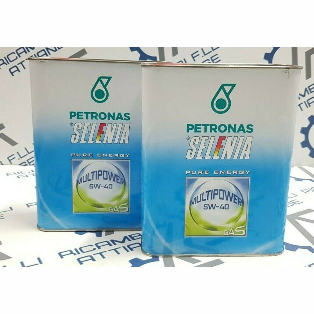 4lt Selenia Petronas Multipower Gas 5w-40 - Ricambi F.lli Attianese
