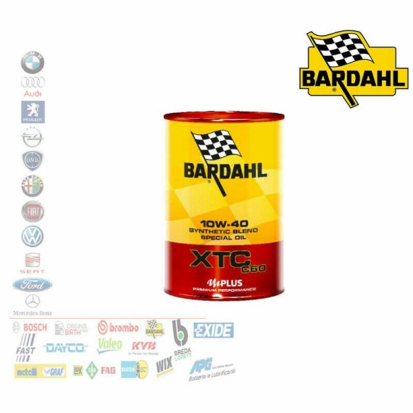 5lt Olio Motore Auto Bardahl Xtc C60 10w40 Synthetic Special Oil