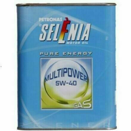 6 Lt Litri Olio Motore Selenia Multipower Pure Energy 5w40 Gas Metano -  Ricambi F.lli Attianese