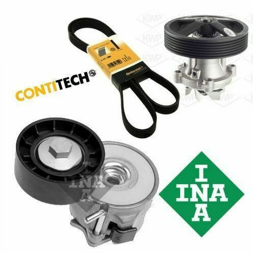 Kit Cinghia Servizi + Pompa + Tenditore Opel Meriva Astra H Corsa