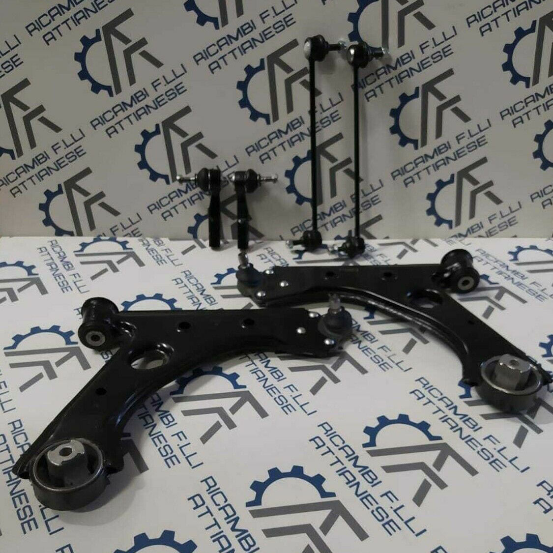 Kit Coppia Bracci + Biellette Barra Stabilizzatrice + Testine Sterzo Ocap  Fiat