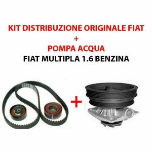 Kit Distribuzione Originale Fiat +Pompa Acqua Fiat Multipla 1.6 16v Bi-Power