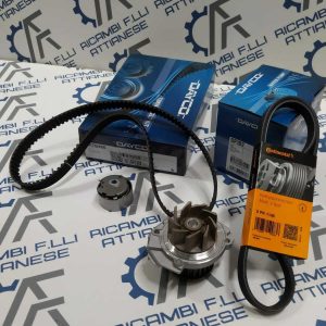 Kit Distribuzione + Pompa Acqua Cinghia Servizi Fiat Panda 500 Grande Punto