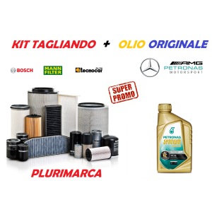 Kit Tagliando Completo Olio Originale Petronas Mercedes Classe B W245