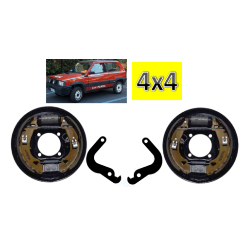 Kit freni posteriori Fiat Panda 141 4x4 ganasce piatti e cilindretti -  Ricambi F.lli Attianese