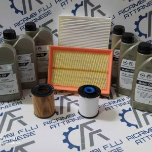 Kit tagliando 4 filtri opel mokka 1.7 cdti + 6 litri olio gm 5w30 dexos2