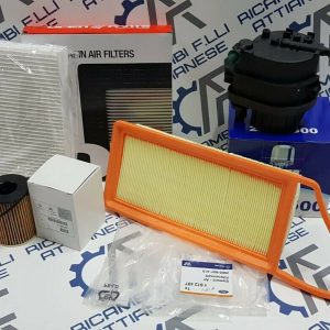 Kit tagliando 4 filtri originali ford fiesta v 1.4tdci peugeot 206 1.4hdi