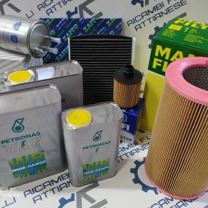 Kit tagliando lancia delta 1.6 multijet mjt 4 filtri originali 5 lt selenia 5w40