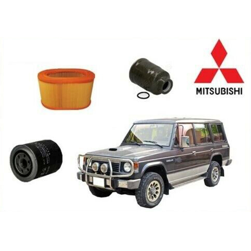 Kit tagliando mitsubishi pajero ii 2500cc dal 1990 al 2000 i° tipo filtri