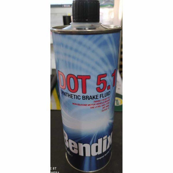 Olio Freni Dot 5.1 Bendix Sintetico Liquido Freno 500ml