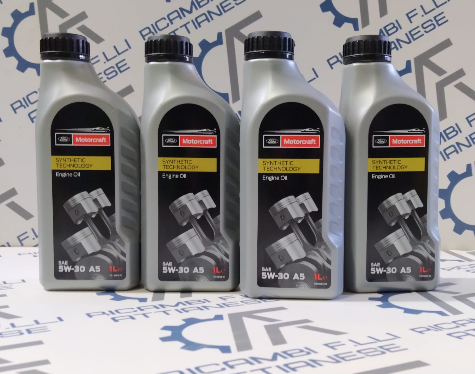 4LT Olio motore Ford/Motorcraft 5w30 A5 Synthetic Technology Engine Oil -  Ricambi F.lli Attianese