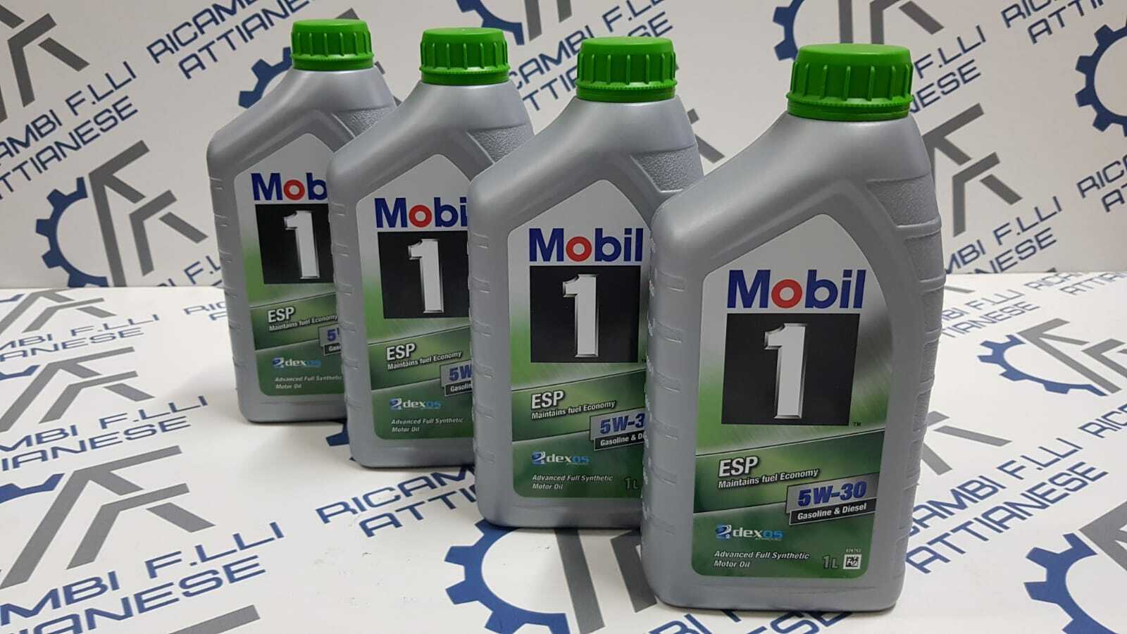 Olio Sintetico Motore Mobil 1 ESP 5W 30 4L - Ricambi F.lli Attianese